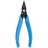 Xuron 488 Round Nose Pliers for Wire Forming and Loops, closed-jaw view
