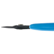 Xuron 488 Round Nose Pliers for Wire Forming and Loops, side profile of the jaws