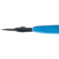 Xuron 488 Round Nose Pliers for Wire Forming and Loops, side profile of the jaws