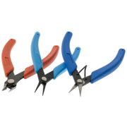 Xuron TK3200 three included tools, angled detail view