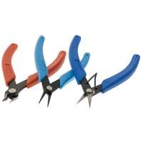 Xuron TK3200 three included tools, angled detail view