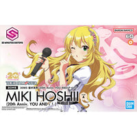 Bandai The Idolmaster 30 Minutes Sisters Miki Hoshii (20th Anniversary You and Ai! Ver.) Model Kit — product view 2