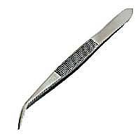 Zona 37548 Tweezers Curved Point - 4-1/2" 11.4cm Length — exact product view