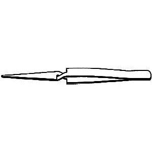 Zona 37549 Tweezers Cross-Locking - 4-3/4" 12.1cm Length — exact product view