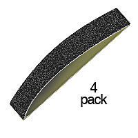 Zona 37792 Replacement Sandpaper Strips f/Finger Sander (795-37790) Pack 4 150 Grit — exact product view