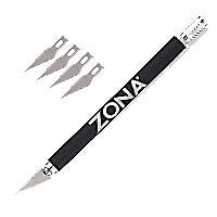 Zona 39920 Soft Grip Knife Set Includes 1 of #11 Blade & 1 Each #10, 16 & 33 Blades — exact product view