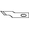 Zona 39922 Replacement Hobby Blade #16 Offset Point — exact Zona product image