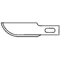Zona 39923 Replacement Hobby Blade #10 Curved Edge — exact product view