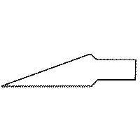 Zona 39925 Replacement Hobby Blade #33 Micro Saw 32 TPI — exact product view