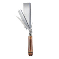 Zona 35-140 four-in-one saw set showing the wooden handle and four interchangeable blades.