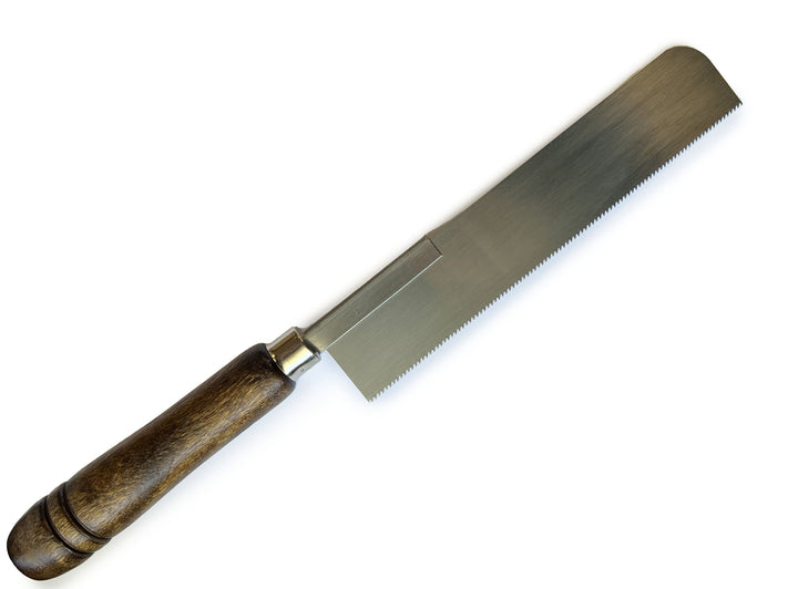 Zona 35-400 flush cutting razor saw with flexible blade and wood handle