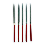 Zona 37-352 five-piece fine-point diamond needle file set.