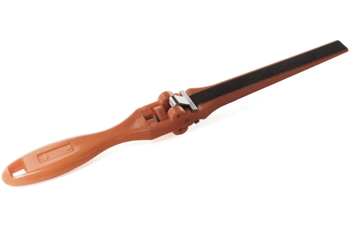 Zona 37-772 1/2-inch sanding stick with replaceable abrasive strip.