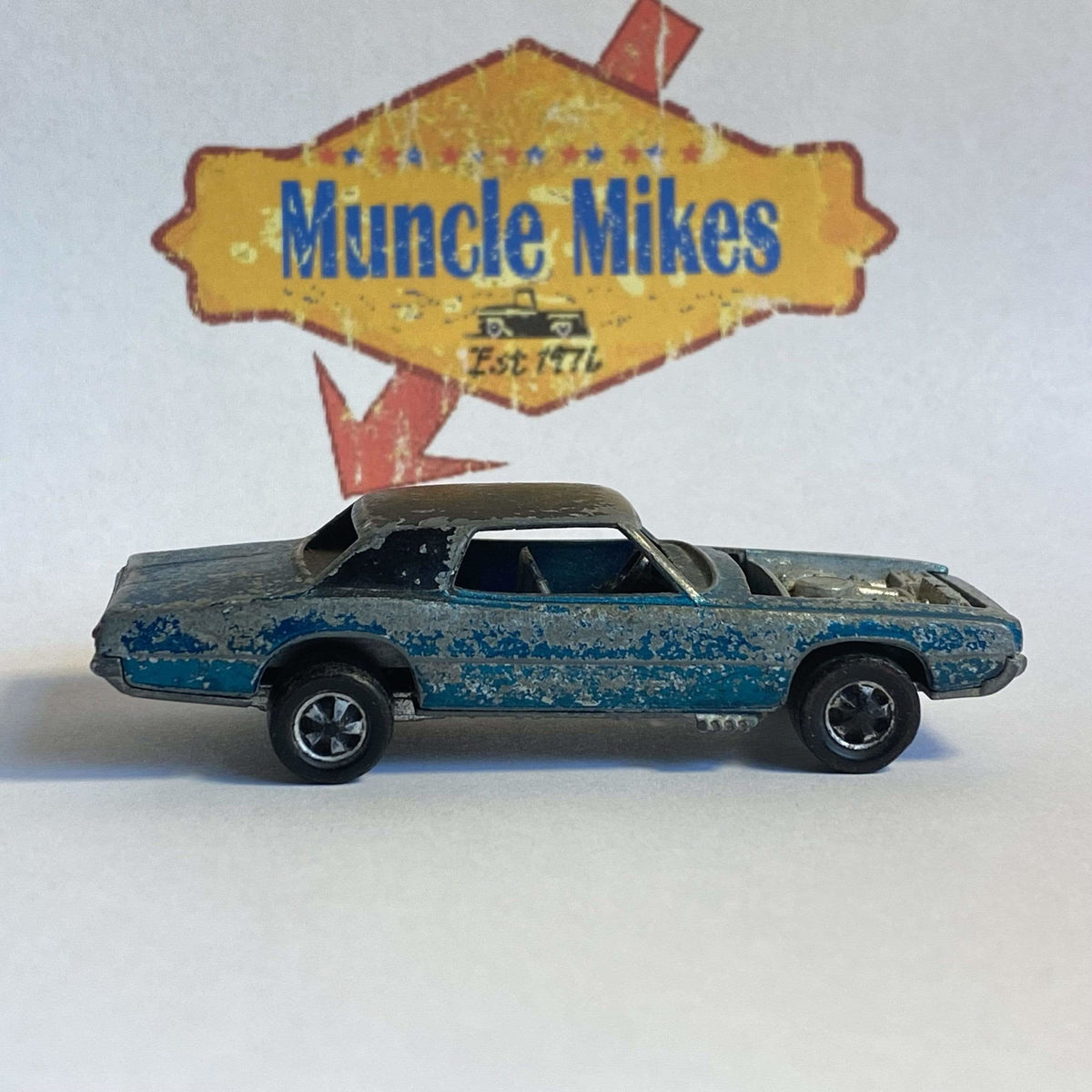 1968 Hot Wheels Redline Custom T-Bird Green Thunderbird