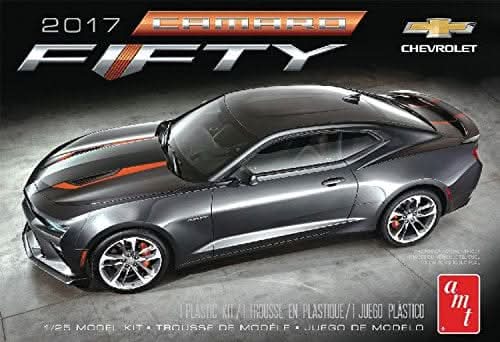 AMT 2017 Chevy Camaro 50th Anniversary 1:25 model kit - gallery image 1 of 7