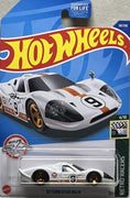 Collectable Carded Hot Wheels - 1967 Ford GT40 Mk. IV - White and Orange GULF