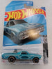 Collectable Carded Hot Wheels - 1968 Chevy El Camino - Light Blue and White
