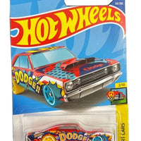 Collectable Carded Hot Wheels - 1968 Dodge Dart - Red Art Car