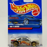 Collectable Carded Hot Wheels 2000 - 1990 T-Bird - Chrome, Orange and Purple
