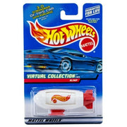 Collectable Carded Hot Wheels 2000 - Blimp - White and Red Hot Wheels