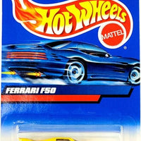 Collectable Carded Hot Wheels 2000 - Ferrari F50 - Yellow