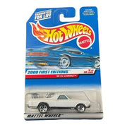 Collectable Carded Hot Wheels 2000 - First Edition - 1968 El Camino - White
