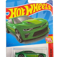 Collectable Carded Hot Wheels 2022 - 2018 Chevy Camaro SS - Green