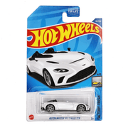 Collectable Carded Hot Wheels 2022 - Aston Martin V12 Speedster - White