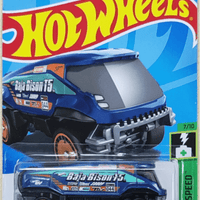Collectable Carded Hot Wheels 2022 - Baja Bison T5 - Blue