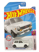 Collectable Carded Hot Wheels 2022 - Custom 1970 Honda N600 - White