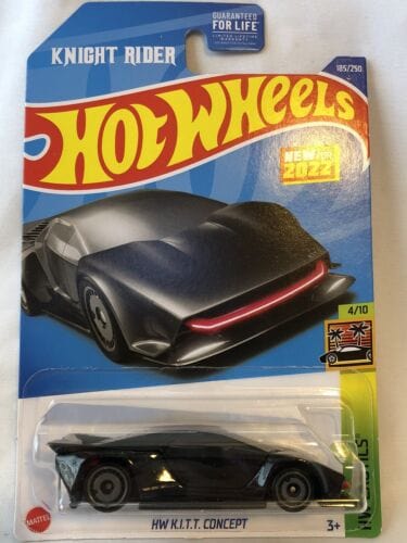 Collectable Carded Hot Wheels 2022 - HW K.I.T.T. Concept - Knight Rider Black