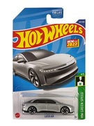 Collectable Carded Hot Wheels 2022 - Lucid Air - Silver