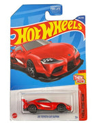 Collectable Carded Hot Wheels 2022 - Toyota Supra - Red