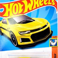 Collectable Carded Hot Wheels 2023 - 2017 Camaro ZL1 - Yellow and Black