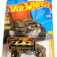 Collectable Carded Hot Wheels 2023 - Baja Hauler - Green Off Grid Delivery