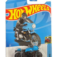 Collectable Carded Hot Wheels 2023 - BMW R nineT Racer Motorcycle - Blue
