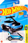 Collectable Carded Hot Wheels 2023 - Draggin Wagon - Blue and White