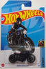 Collectable Carded Hot Wheels 2023 - Honda CB750 Cafe - Black and Blue