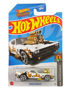 Collectable Carded Hot Wheels 2023 - Rodger Dodger - White, Gold and Black