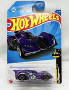 Collectable Carded Hot Wheels - Batman Arkham Asylum Batmobile - Purple