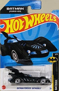 Collectable Carded Hot Wheels - Batman Forever Batmobile - Black