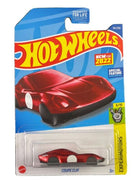 Collectable Carded Hot Wheels - Coupe Clip - Dark Red