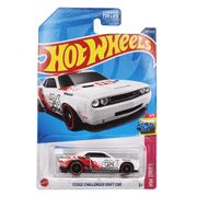 Collectable Carded Hot Wheels - Dodge Challenger Drift Car - White and Red 426 MOPAR