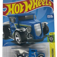 Collectable Carded Hot Wheels - Gotta Go Toilette - Blue and White