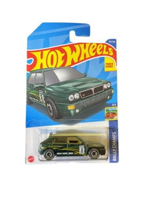 Collectable Carded Hot Wheels - Lancia Delta Integrale - Green