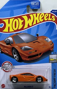 Collectable Carded Hot Wheels - McLaren F1 - Orange