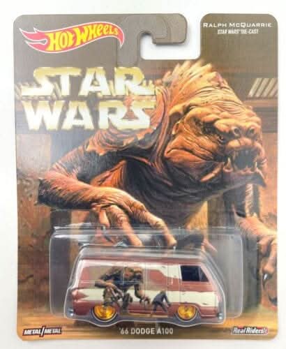 Collectable Carded Hot Wheels 2016 Hot Wheels 66 Dodge A100 Van Star Wars Ralph McQuarrie Real Riders Metal