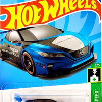 Collectable Carded Hot Wheels - Nissan Leaf Nismo RC 02 - Blue