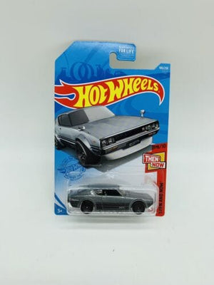 Collectable Carded Hot Wheels - Nissan Skyline 2000Gt-R - Silver and Black