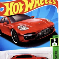 Collectable Carded Hot Wheels - Porsche Panamera S E-Hybrid Sport Turismo - Red